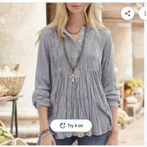 Sundance Mystic Falls Bohemian Pintuck Blouse